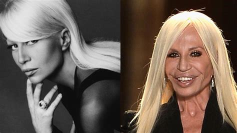 versace donatella virginia raffaele|donatella versace before and after surgery.